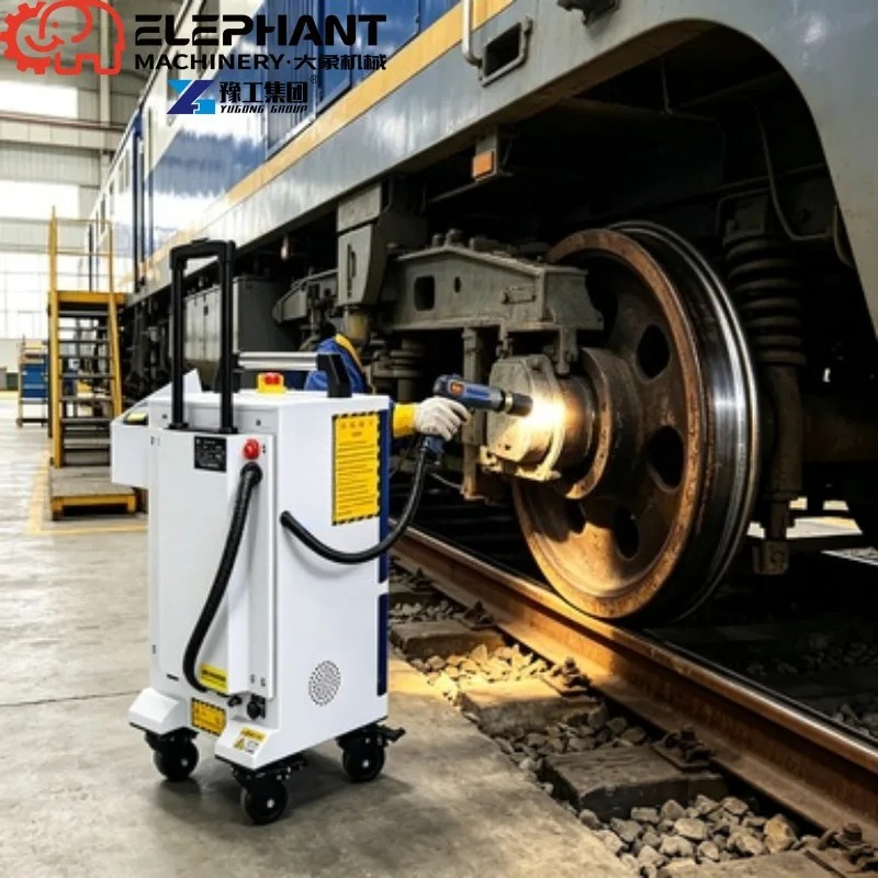 Industrial Laser Rust Removal Machine - Промышленный ручной лазерный очиститель 1000 Вт