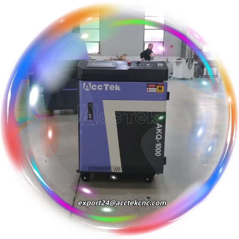 Industrial Laser Rust Removal Machine - Мощная импульсная лазерная чистящая машина мощностью