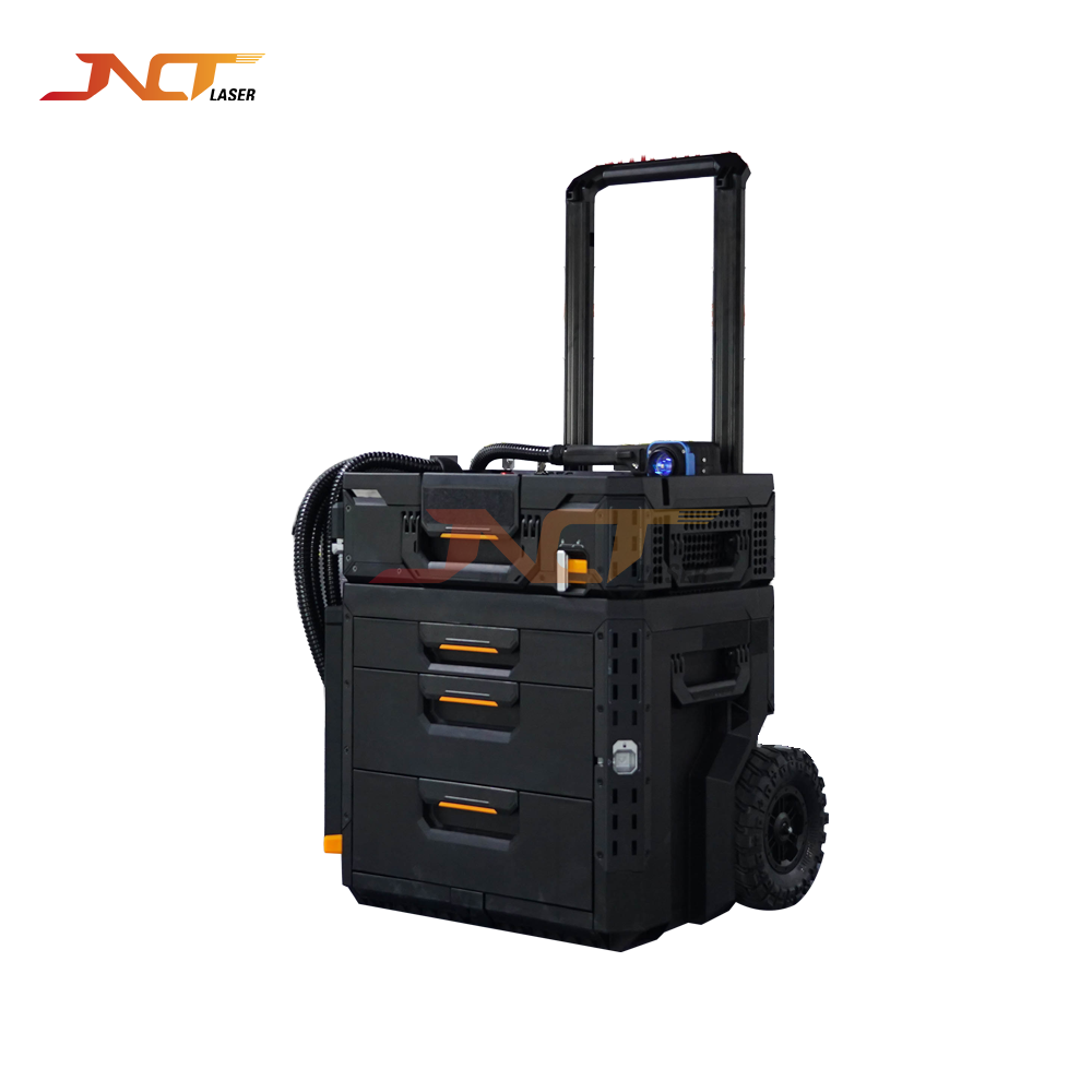 Industrial Laser Rust Removal Machine - Промышленный лазерный очиститель 300 Вт, штабелируемый,