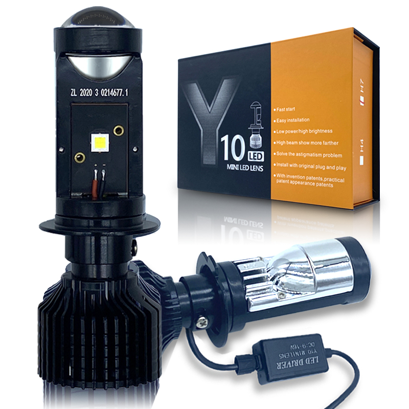 Laser Focus Lens - Лампа Canbus H4 H7 LED Y10