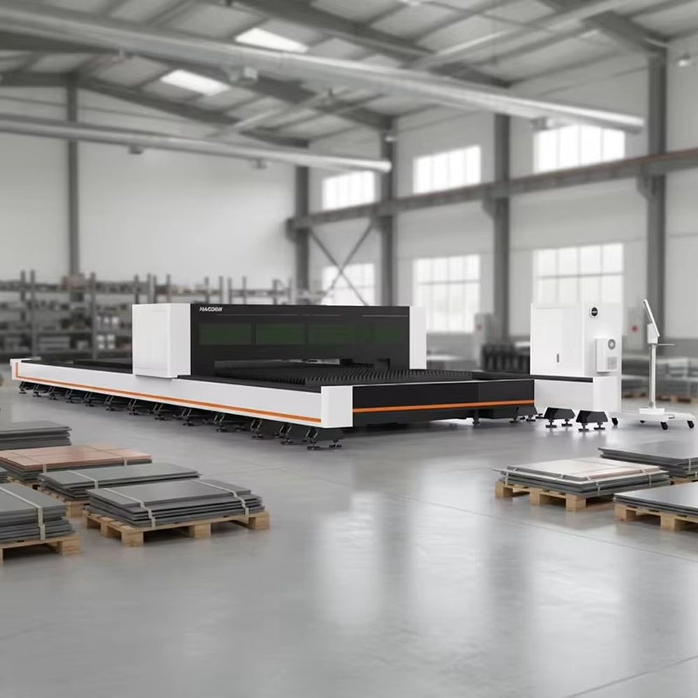 Industrial Laser Cutter Price - Китайский высокомощный автоматический волоконный лазерный станок
