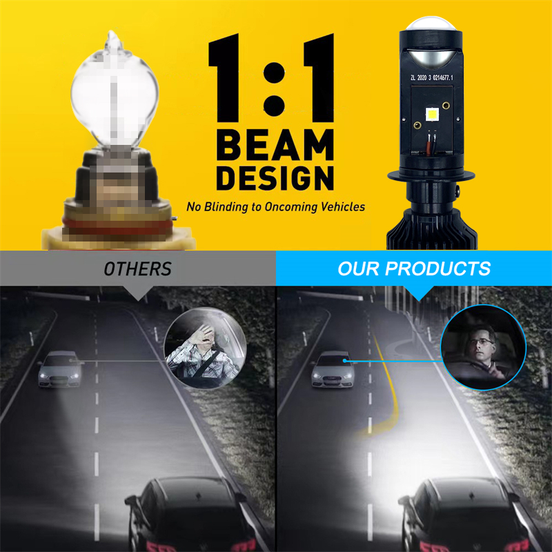 Лампа Canbus H4 H7 LED Y10 Суп – обзор и цена Laser Focus Lens